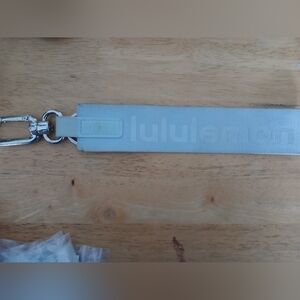 Lululemon Blue Keychain